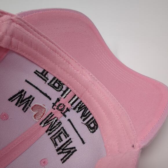 Women For Trump Strapback Hat Pink One Size Adjustable Embroidered - Picture 7 of 7